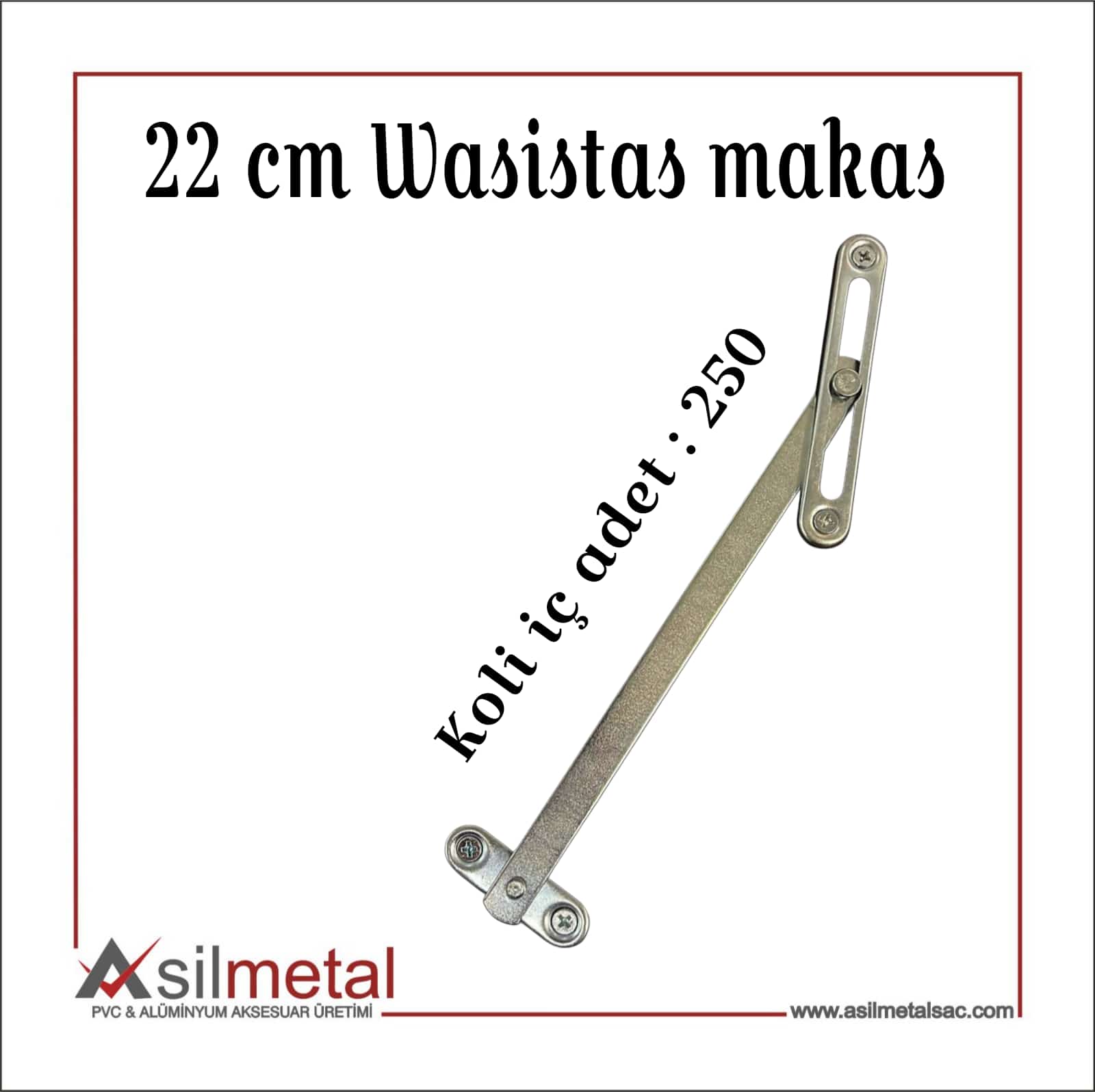 22 cm Wasistas makas