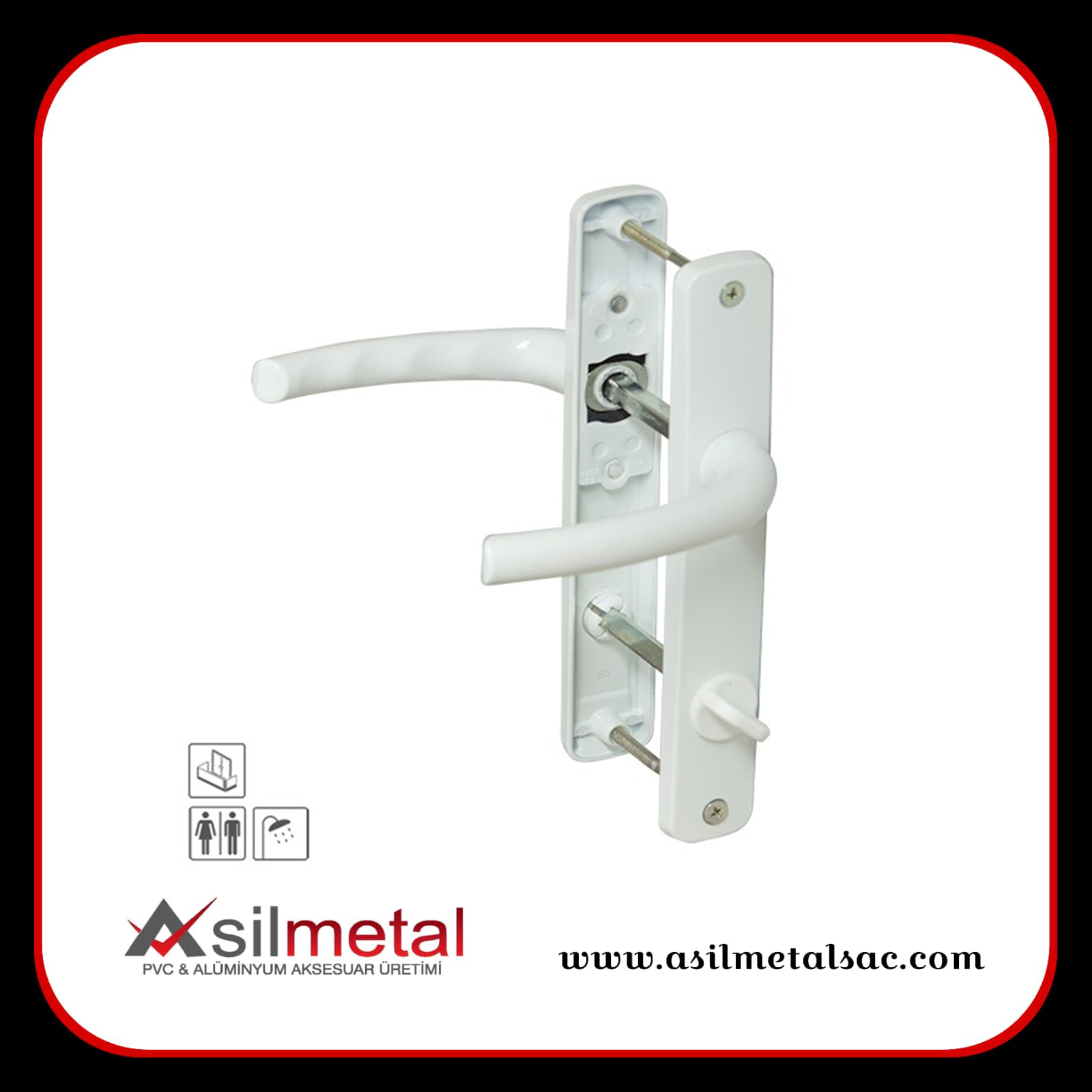 Aluminyum Wc Kapı Kol